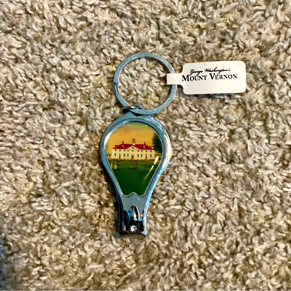 New Artsy Mount Vernon George Washington 5-in-1 Nail Clippers